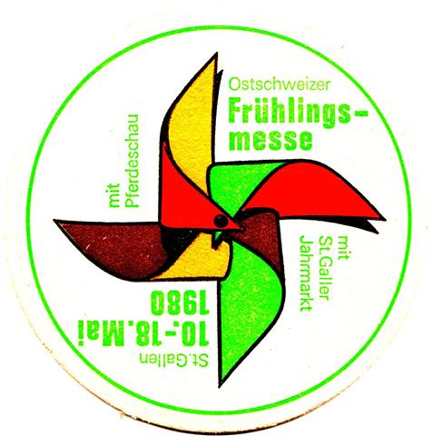 sankt gallen sg-ch stadt fr�hlingsmesse 1ab (rund215-fr�hlingsmesse 1980)